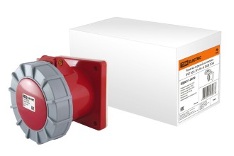 Розетка скрытой установки IP67 63А 3P+PE+N 380В TDM