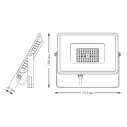 Прожектор Gauss Qplus 50W 6000lm 3000K 175-265V IP65 черный LED 1/10