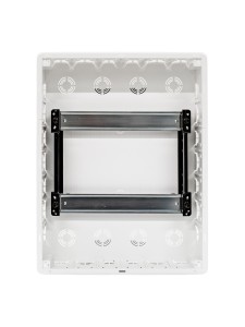Щиток 24 мод встраиваемый Фрейм (FRAME), белый, с белой дверцей, с 4 шинами PEN (2шт на 8 отв. и 2шт на 6 отв) DKC