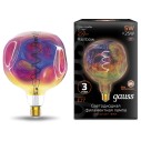 Лампа Gauss Filament G150 5W 250lm 1800К Е27 rainbow LED 1/6