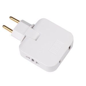 Разветвитель ФАZА FAS-2AC-wh тройник, белый