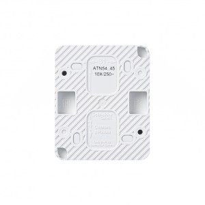 ATLASDESIGN PROFI IP54 О/У РОЗЕТКА с заземлением со шторками, 16А, БЕЛЫЙ