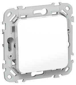 FLITE Выключатель 1-клавишный 10А ВС11-1-0-ФлБ белый IEK