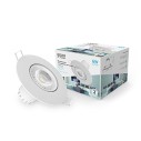 Светильник Gauss Downlight круг 6W 520lm 4000K 100-265V IP20 монтаж Ø65 90*56мм белый LED 1/40