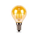 Лампа Gauss Filament Шар 5W 400lm 2700К Е14 golden LED