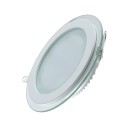 Светильник Gauss Glass круг 18W 1390lm 3000K 185-265V IP20 монт Ø170 200*36 с дек стеклом LED 1/20