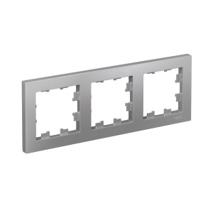 ATLASDESIGN 3-постовая РАМКА, универсальная, АЛЮМИНИЙ