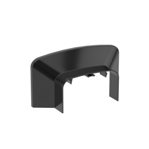 Ввод в стену/потолок 90х50 мм, черный DKC