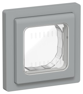 FLITE Рамка 1-местная IP55 Рпро-1-55-ФлС серый IEK