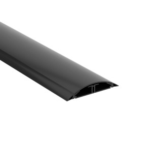 Напольный канал 75х17 мм CSP-F, черный DKC