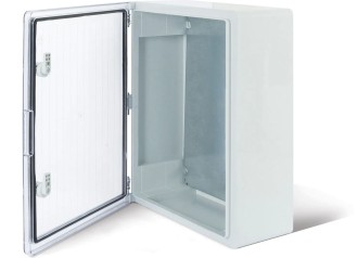 Корпус пластиковый ЩМПп 500х400х240мм прозрачная дверь IP65 DEKRON