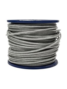 DIN 3055 Трос сталь в ПВХ SWR M 5 PVC М 6 (100м)