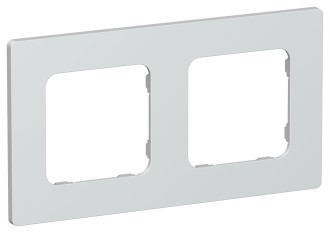 FLITE Рамка 2-местная РУ-2-К-ФлЖ жемчуг IEK