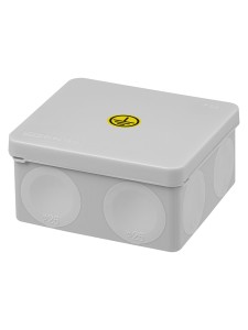 Коробка уравнивания потенциалов(КУП)двухкомп ОП100х100х50мм,шина6х9,8гр.,IP66, инд. ш/к TDM.