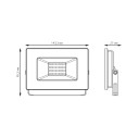 Прожектор светодиодный Gauss Elementary G2 30W 2695lm IP65 4000К черный 1/48