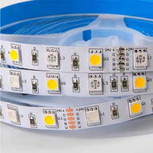 Лента светодиодная GLS-5050-60-14.4-24-IP20-RGB+3
