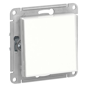 ATLASDESIGN ART 1-клавишный ВЫКЛЮЧАТЕЛЬ, сх.1, 10АХ, механизм, БЕЛЫЙ