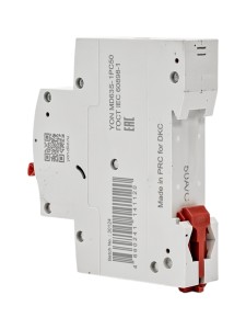 Автоматический выключатель YON max типа MD63S, 4,5кА, 1 полюс, хар-ка C, 50А DKC