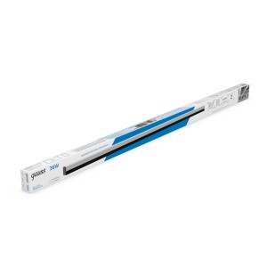 Св-к светодиодный матовый Gauss IP40 1190x60x36мм 36W 3600Лм 6500K Shop Lighting черный 1/20