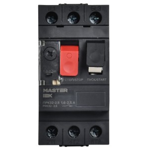 Пускатель ПРК32-2,5 In=2,5A Ir=1,6-2,5A Ue 660В IEK