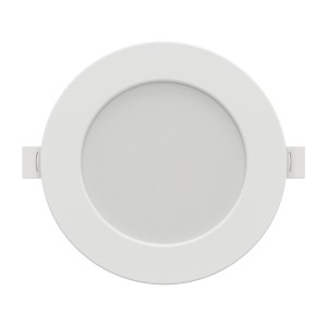 06-162 Панель светодиодная встраиваемая, 3 ССT, 15Вт, 230В/50Гц, 1200лм, 3000-4000-6500К, IP44, Ø145х26мм, круг, белый, посадочное отверстие Ø 120-135мм