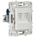 SKANDY Розетка компьютерная двойная RJ45 кат.5E SK-K03W арктический белый IEK