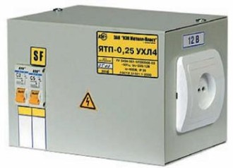 Ящик с понижающим трансформатором ЯТП-0,25 230/12-2 36 УХЛ4 IP30 IEK