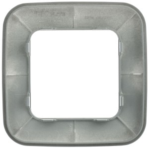 FLITE Рамка 1-местная РУ-1-А-ФлС серый IEK