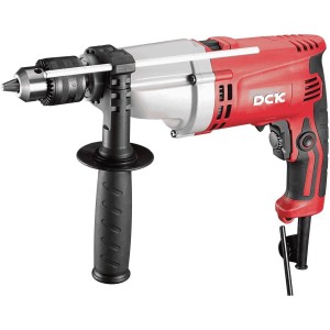 Дрель ударная DCK KZJ20, 720Вт, 2 скорости, рег.оборотов, ЗВП, реверс.
