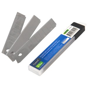 Лезвия для ножа технического, сегментированные, 10 штук, 18 мм, G-Tec, General