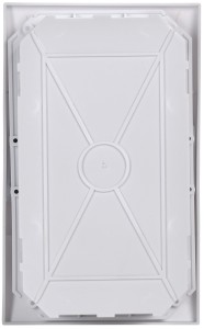 Корпус пластиковый ЩРВ-П-4 черн. прозр. дверь IP41 GENERICA