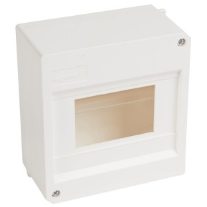 Коробка Mini S на 6 модулей, 140x130x68мм, IP30, N+PE 2х(2х16+5х10мм.кв.)