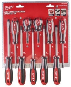 Набор отверток магнитных с трехгранной рукояткой 3 (10шт) 4932471808