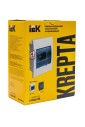 KREPTA 3 Корпус пластиковый  ЩРВ-П- 6 IP41 белый ИЭК