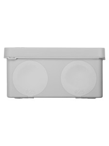 Коробка уравнивания потенциалов(КУП)двухкомп ОП100х100х50мм,шина6х9,8гр.,IP66, инд. ш/к TDM.