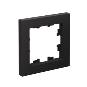 ATLASDESIGN 1-постовая РАМКА, КАРБОН