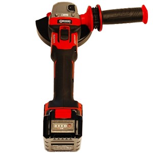 Угловая шлифмашина аккумуляторная KDSM04-125 (18V / 2*5.0Ah / 125 мм / регул.оборотов / Кейс), DCK