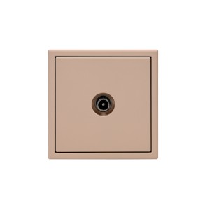 ARTGALLERY TV РОЗЕТКА оконечная 1DB, механизм, ПЕСОЧНЫЙ