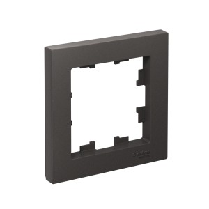 ATLASDESIGN 1-постовая РАМКА, БАЗАЛЬТ