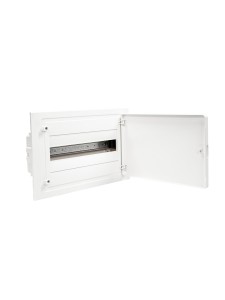 Щит скрытой установки 18 мест, винтовые клеммы, (257х426х72), IP-40 // Hager - Golf (Белая дверь)