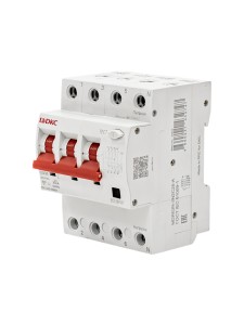 Дифавтомат YON max типа MDR, 3P+N, 30mA, 25A, хар-ка C, 6kA, тип A DKC