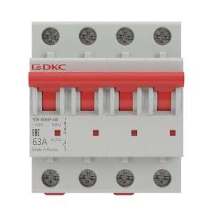 Выкл. нагр. модульный YON MD63P 4P 40А DKC