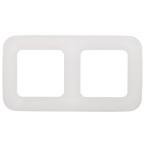 FLITE Рамка 2-местная РУ-2-А-ФлБ белый IEK