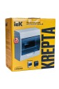 KREPTA 3 Корпус пластиковый ЩРН-П- 8 IP41 белый ИЭК