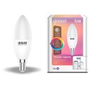 Лампа Gauss Smart Home С37 5W 470lm 2700-6500К Е14 RGBW+изм.цвет.темп.+диммирование LED 1/10/40