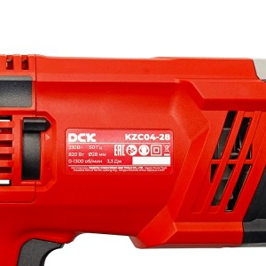 Перфоратор SDS-Plus KZC04-28 (820 Вт / 3.3 Дж / 28 мм / Кейс), DCK