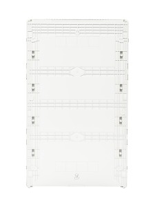 Щит открытой установки 72 места, винтовые клеммы, (647х390х99), IP-40 // Hager - Golf (Прозрачная матовая дверь)
