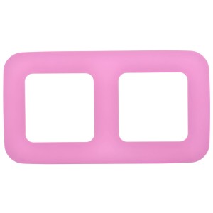 FLITE Рамка 2-местная РУ-2-А-ФлПр пурпурный IEK