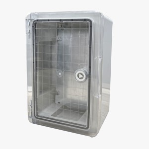 ПАНЕЛЬ ABS С ПЛАСТИКОВОЙ ПРОЗРАЧНОЙ КРЫШКОЙ 30X40X22