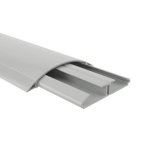 Напольный канал 75x17 мм CSP-F, серый DKC